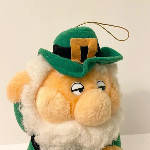 Vintage Emerald  Buddies 11 Inch Tall Kiddiefun Dublin 2 Leprechaun Plush - Picture 13 of 14